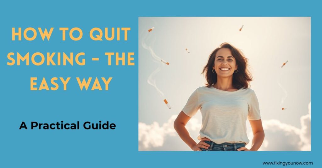 how to stop smoking easy way