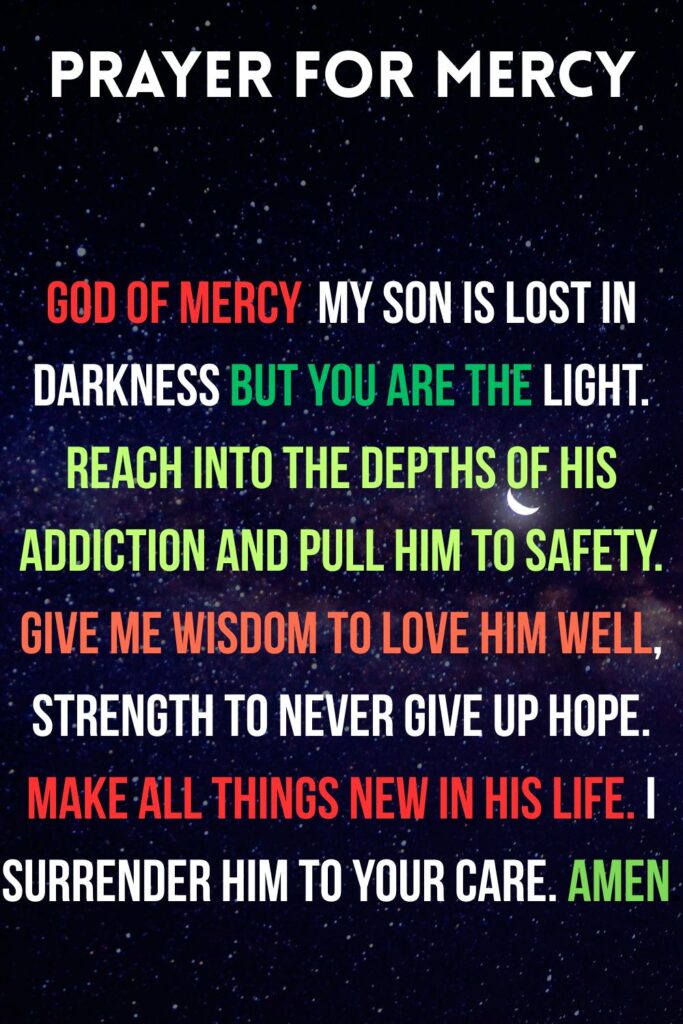 drug addiction prayer