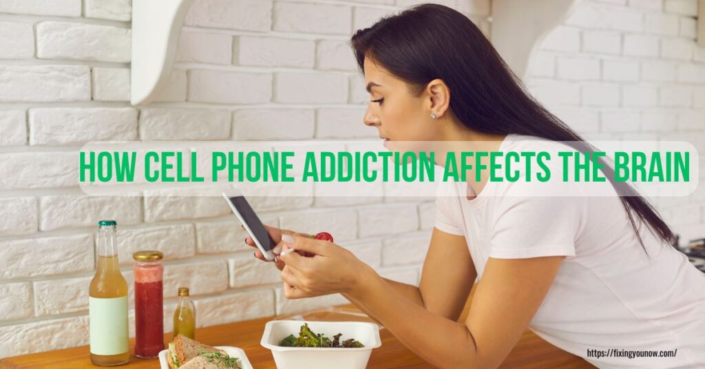 how cell phone addiction affects mental health