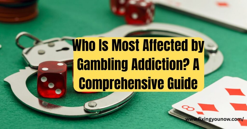 who's affected by gambling